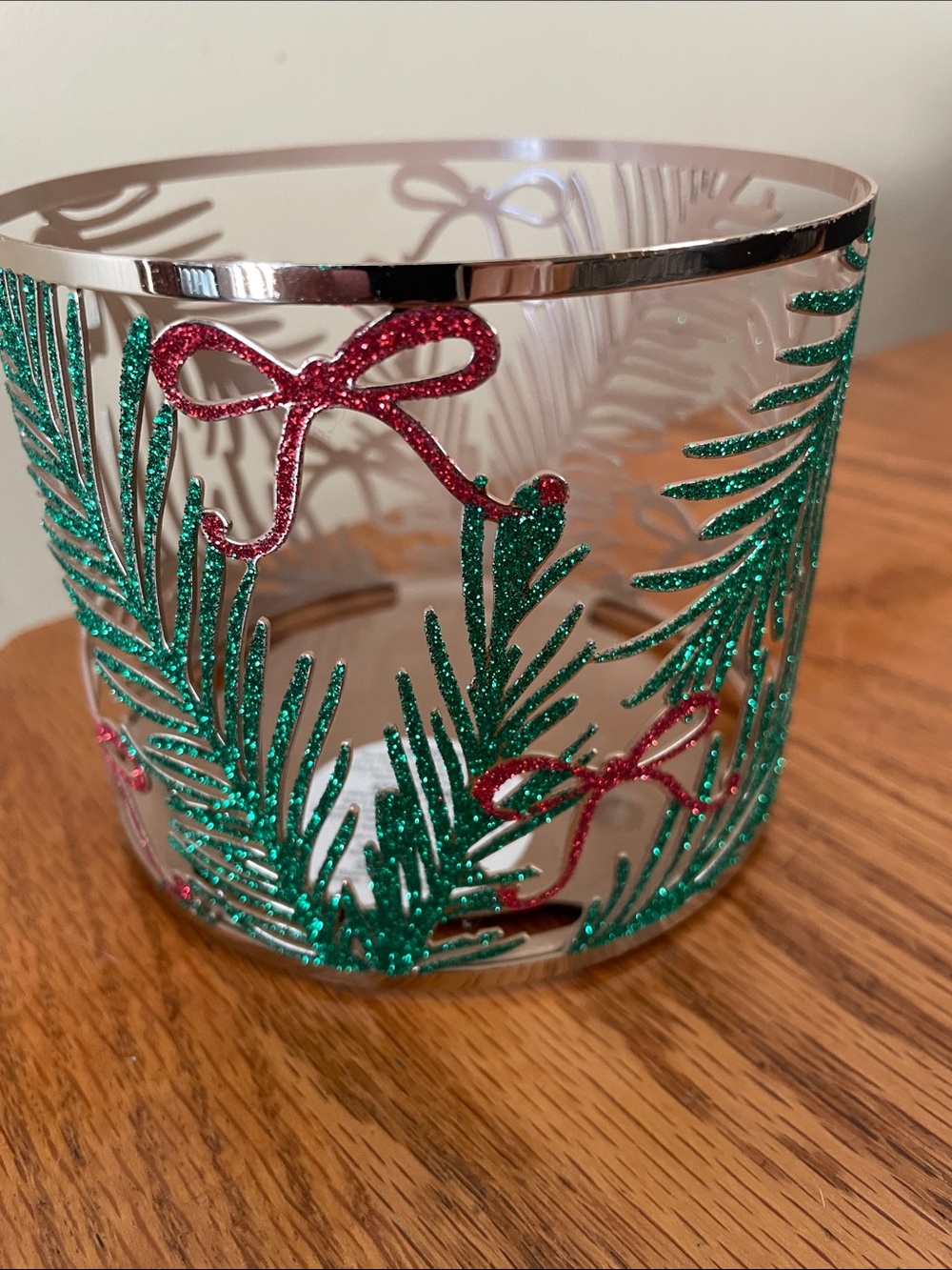 Never Used Bath and Body Works Christmas Candle Holder
